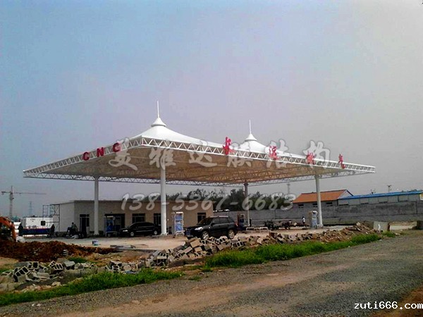 安丘长运燃气膜结构罩棚 (4)