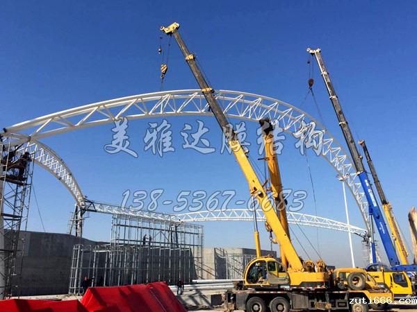 潍坊滨海沙滩膜结构工程