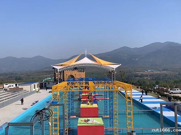 景观系列-泰安桃花源景观张拉膜