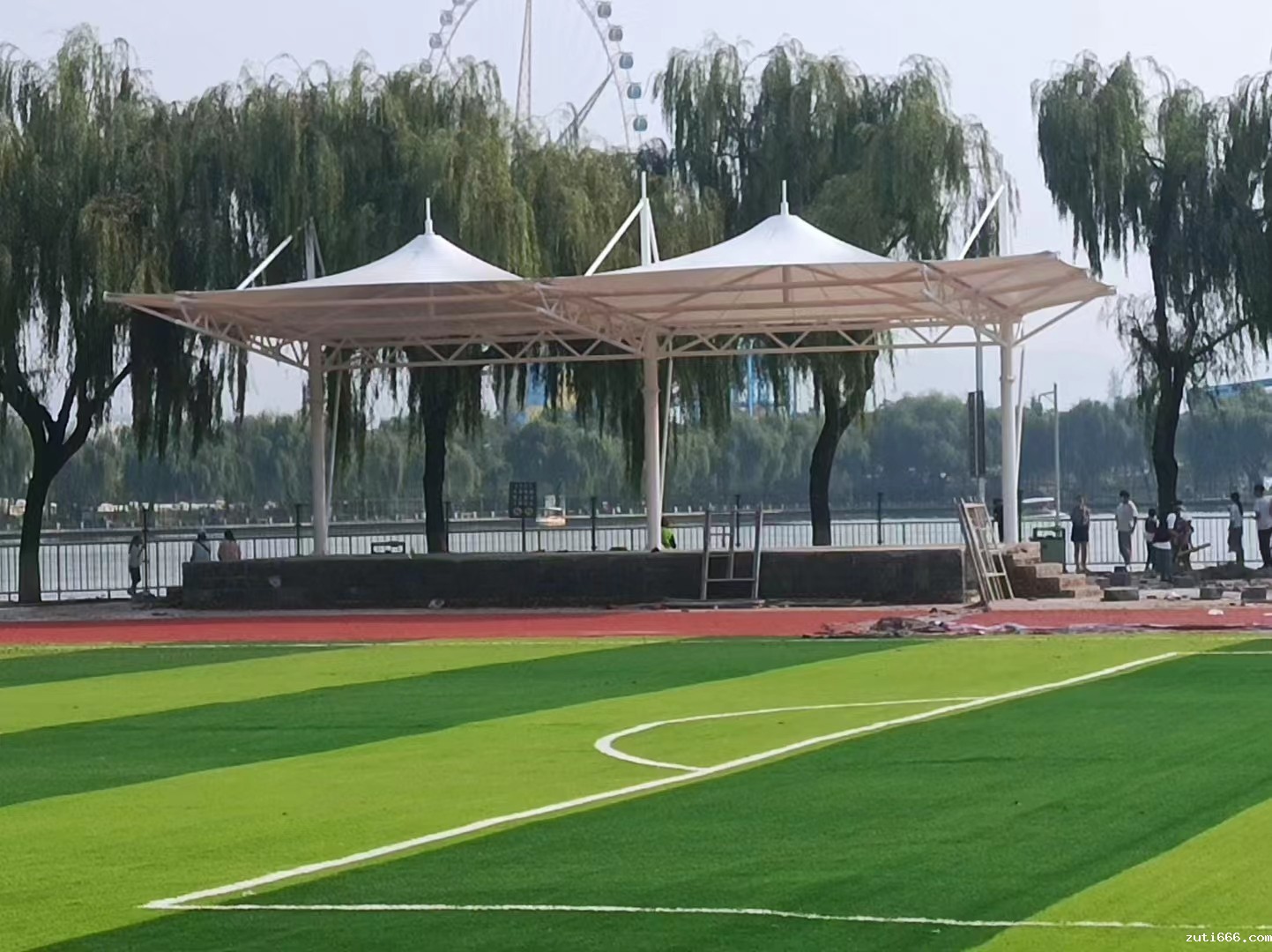 膜结构看台是怎么来应用的